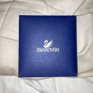 BRAND NEW Swarovski crystal small hoop earrings